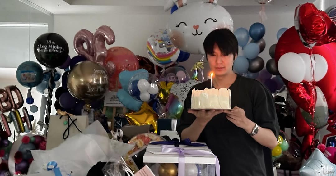 Lee Min Ho đón sinh nhật tuổi 38. Ảnh: IG.
