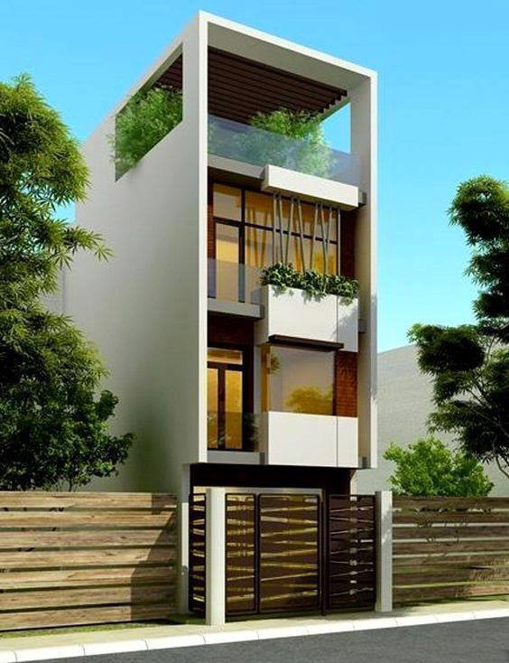 Các mẫu nhà ống 2 tầng tuyệt đẹp, hiện đại nhất năm 2018 ảnh 3