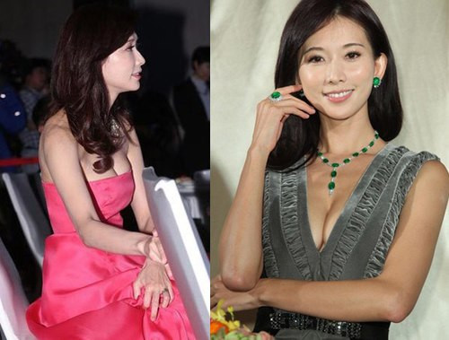 Lâm Chí Linh tích cực diện váy quây có những đường cắt nhấn nhá ở phần ngực hay váy cổ chữ V