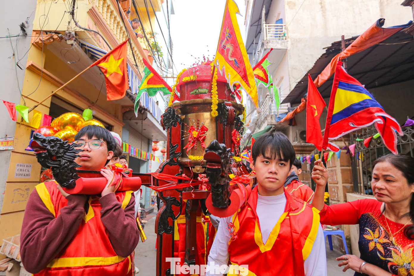 Được biết, 3 chõ xôi được gia đình ông Hiệp thổi trong 3 tiếng từ 1-4 giờ sáng.