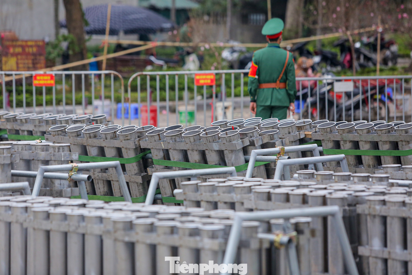 Trung bình có 500 quả pháo bắn tại đây trong 15 phút.