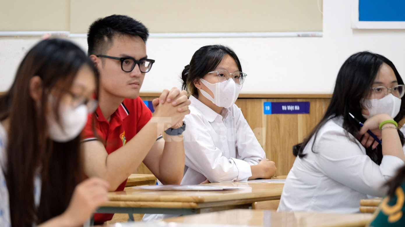 Thí sinh thi tốt nghiệp THPT 2023. Ảnh minh họa