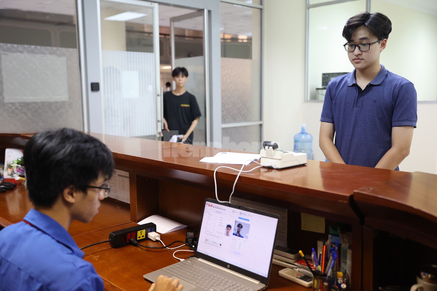 Thí sinh thi đánh giá tư duy năm 2023. Ảnh: Trọng Tài