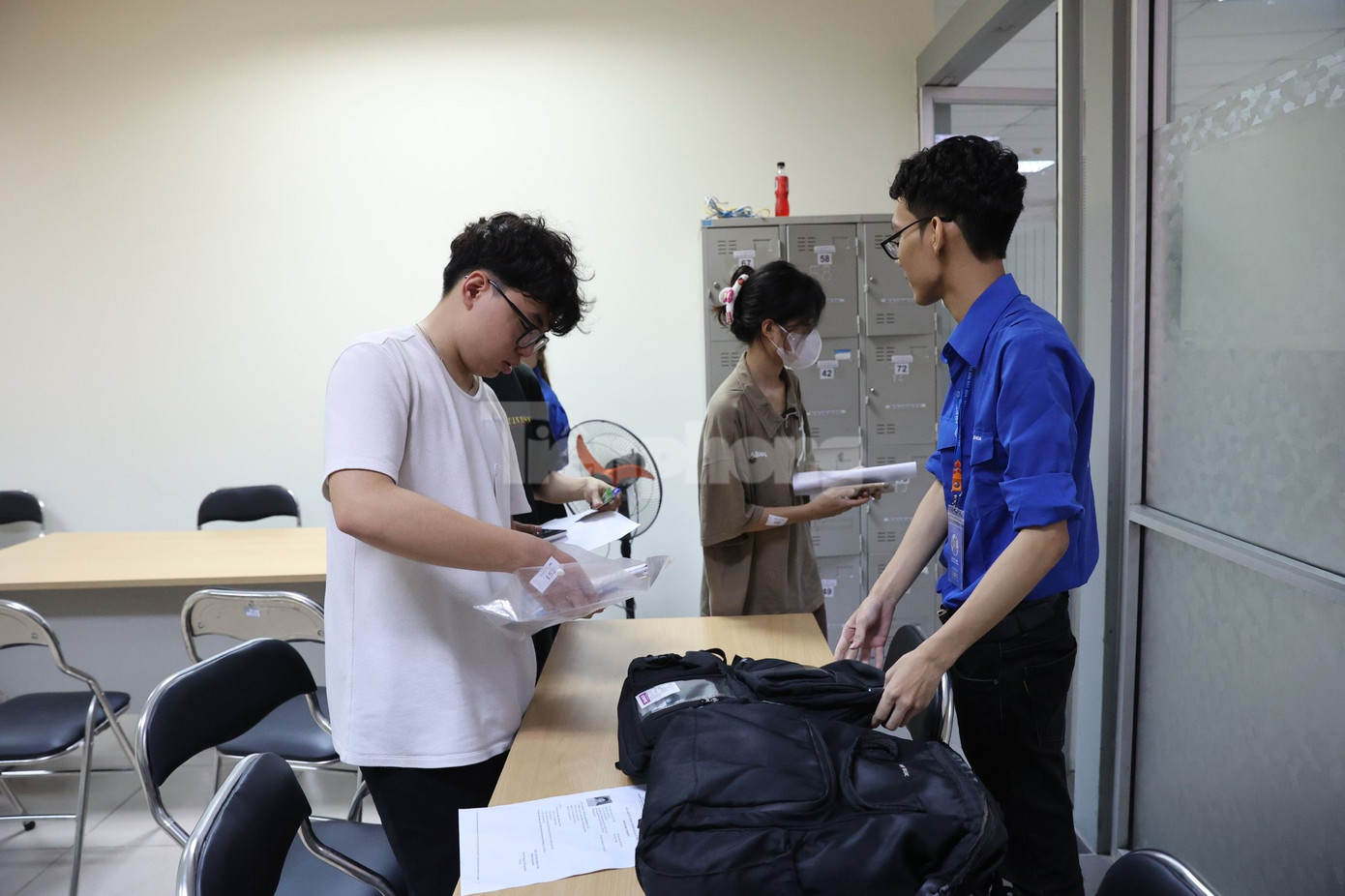 Khu vực gửi đồ riêng