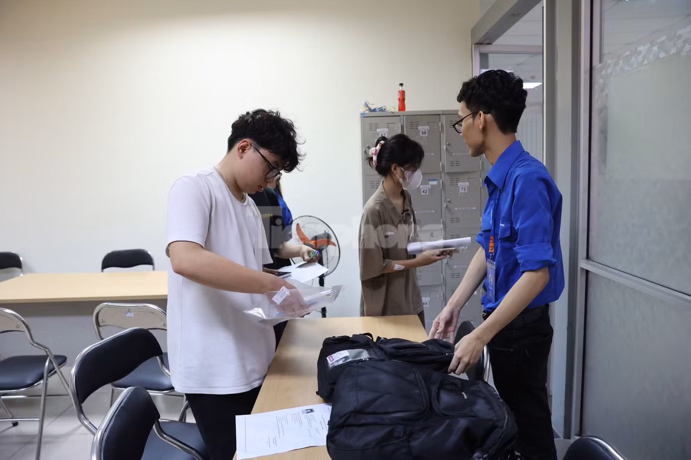 Khu vực gửi đồ riêng