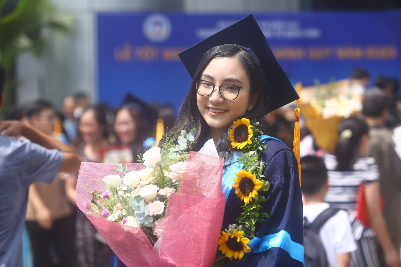 Thủ khoa toàn khóa Trần Anh Ngọc, sinh viên lớp Kiểm toán 61A, Viện Kế toán - Kiểm toán, với điểm GPA 4.0/4.0