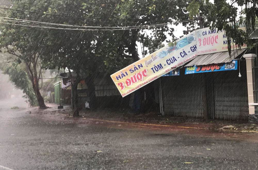 Bão số 9 suy yếu thành áp thấp nhiệt đới ảnh 4