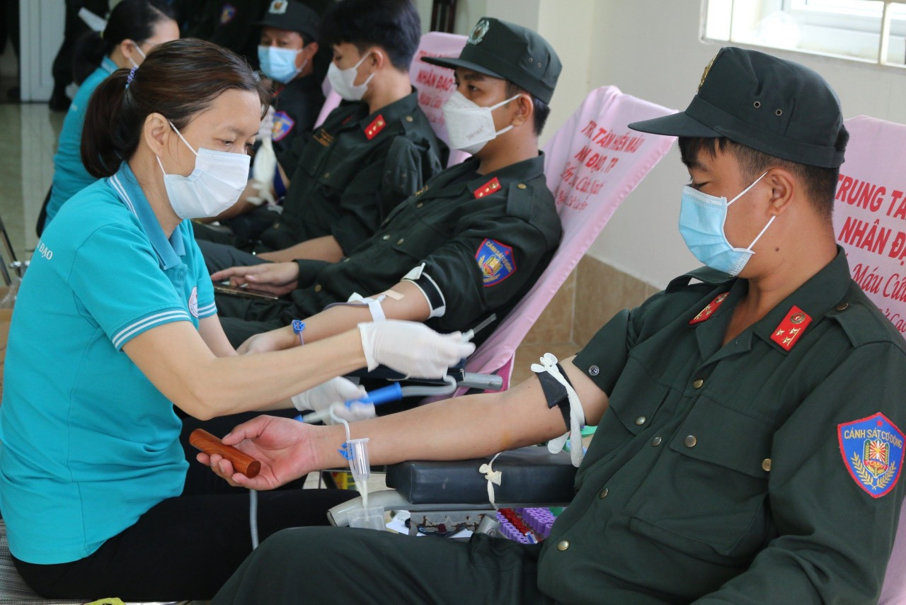 Dự kiến chương trình hiến máu lần này sẽ thu về 150 đơn vị máu.