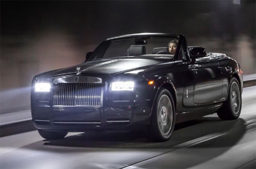 Rolls-Royce Drophead Coupe phiên bản Chim ưng đêm ảnh 4