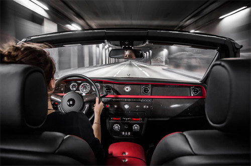 Rolls-Royce Drophead Coupe phiên bản Chim ưng đêm ảnh 5