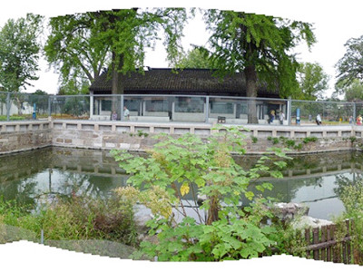 Hồ nuôi Rùa Hoàn Kiếm ở Trung Quốc bé hơn nhiều so với hồ Hoàn Kiếm