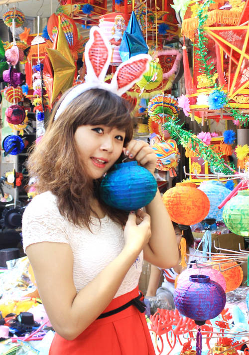 Lồng đèn bé xinh