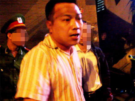 Nguyễn Trọng Cường văng những lời lẽ thô tục, lăng mạ, xúc phạm danh dự người thi hành công vụ