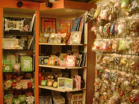 Gian hàng của Ngọc Lan, sinh viên Trường ĐH Công nghệ Sài Gòn