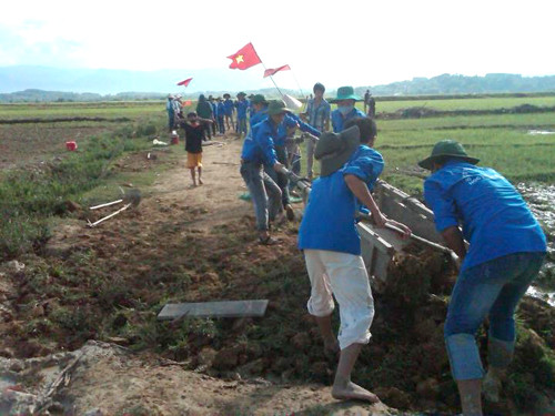 Màu áo xanh tình nguyện có mặt trên mọi miền đất nước, ghi dấu ấn đặc biệt
