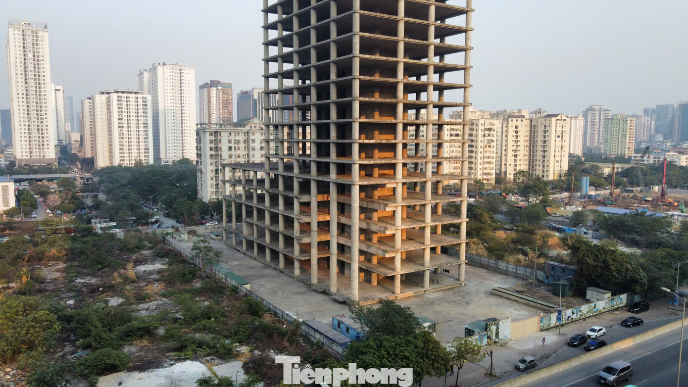 Tòa tháp Vicem được thi công trở lại và dự kiến hoàn thành quý II/2026.