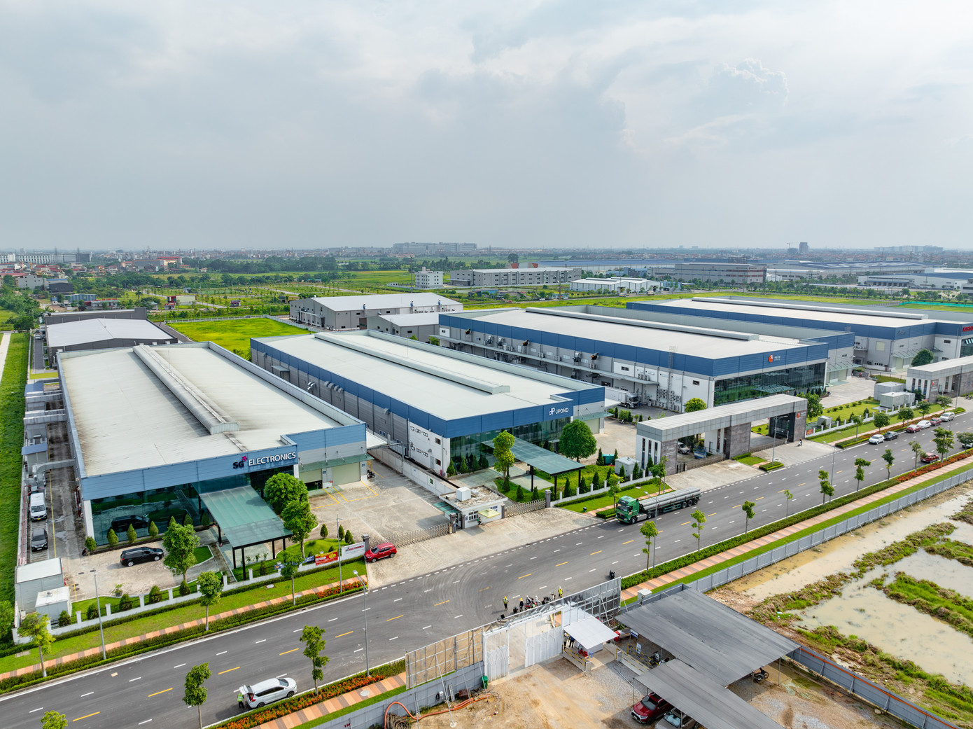 Nhiều dự án bất động sản khu công nghiệp khởi động từ đầu năm đến nay.