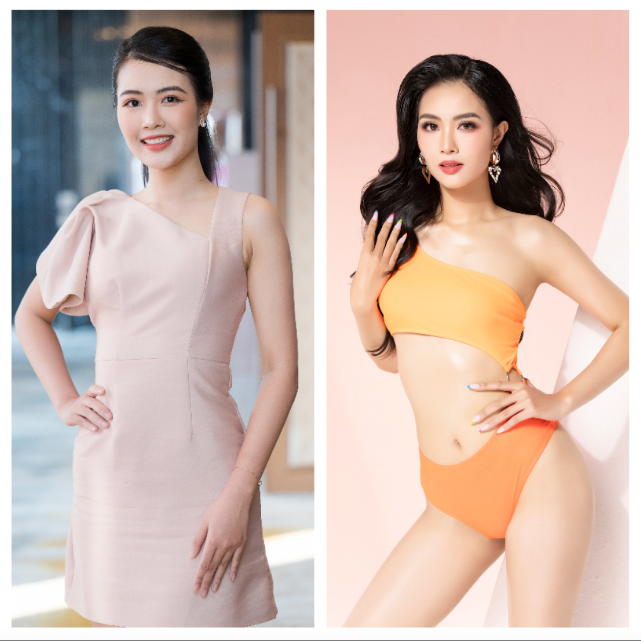 Nguyễn Thị Phương Nhung và Nguyễn Thị Thanh Tâm ngày càng thể hiện được sự chín chắn cũng như nền tảng học thức ấn tượng của mình tại cuộc thi năm nay.