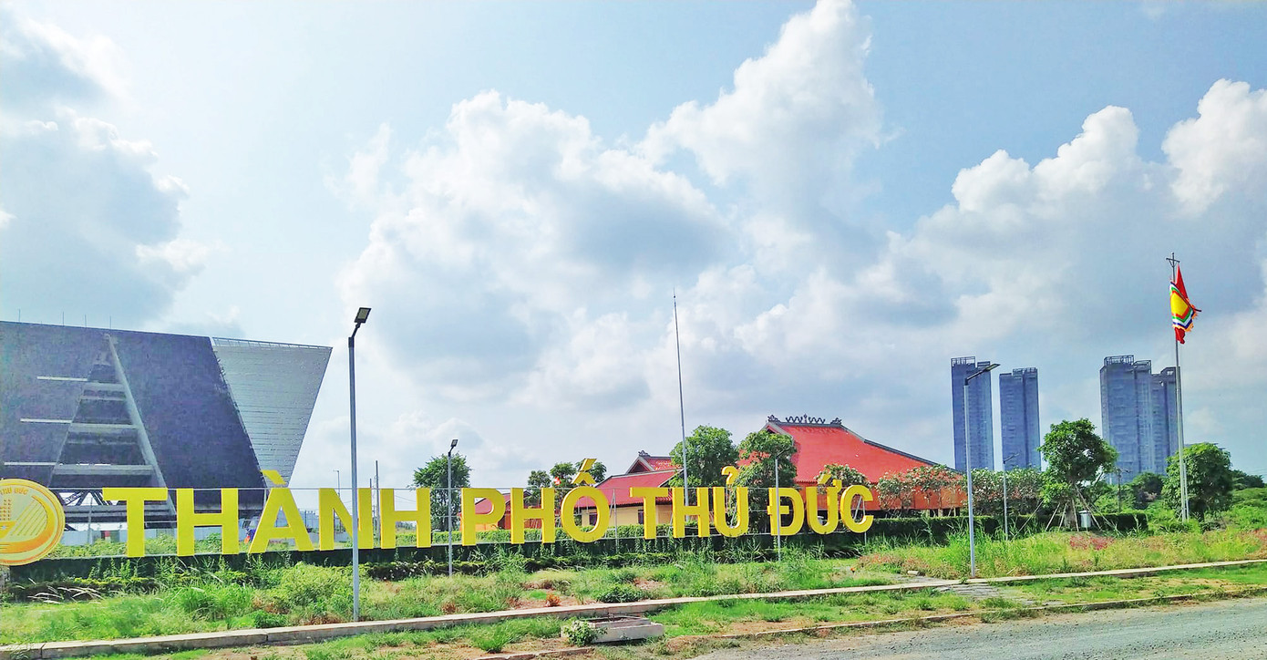 Trung tâm của Thành phố Thủ Đức đang được hoàn thiện với Nhà hát Thủ Thiêm và đình An Khánh