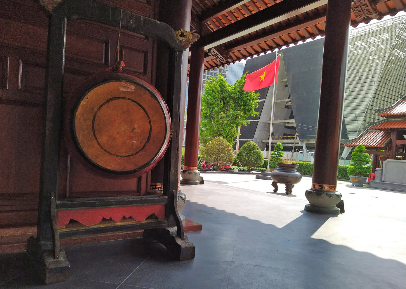 Chiếc trống của đình An Khánh