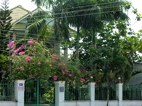 Thửa đất rộng gắn với căn biệt thự trên quốc lộ 1A của Sáu Lèo đang được rao bán với giá 9 tỷ đồng