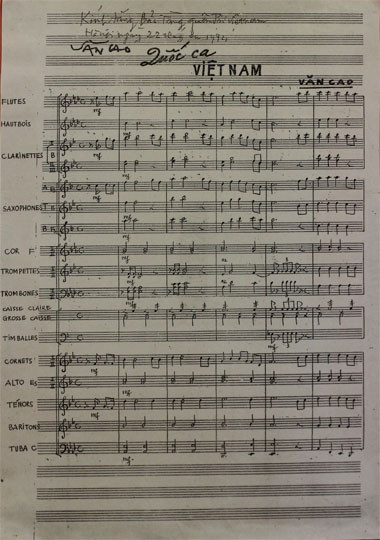 Bộ kèn đồng sử dụng trong Lễ chào cờ tại Quảng trường Ba Đình 1945 ảnh 1