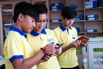 Trường Việt Anh thay thế SGK giấy bằng SGK điện tử Classbook ảnh 3