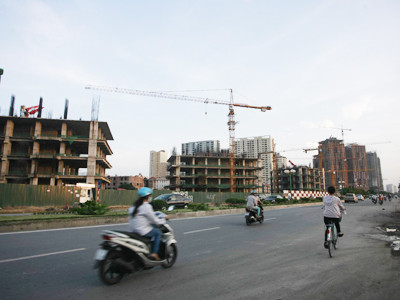 Cả ngàn người dân mua nhà tại dự án Usil City (Hà Đông) chưa biết ngày nào được nhận nhà Ảnh: Hoàng Anh