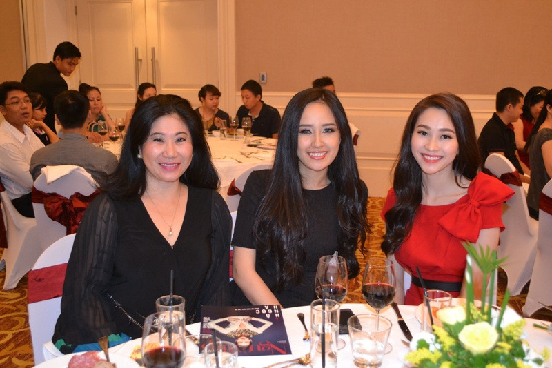 Hoa hậu Mai Phương Thúy cũng có mặt để tham gia chương trình