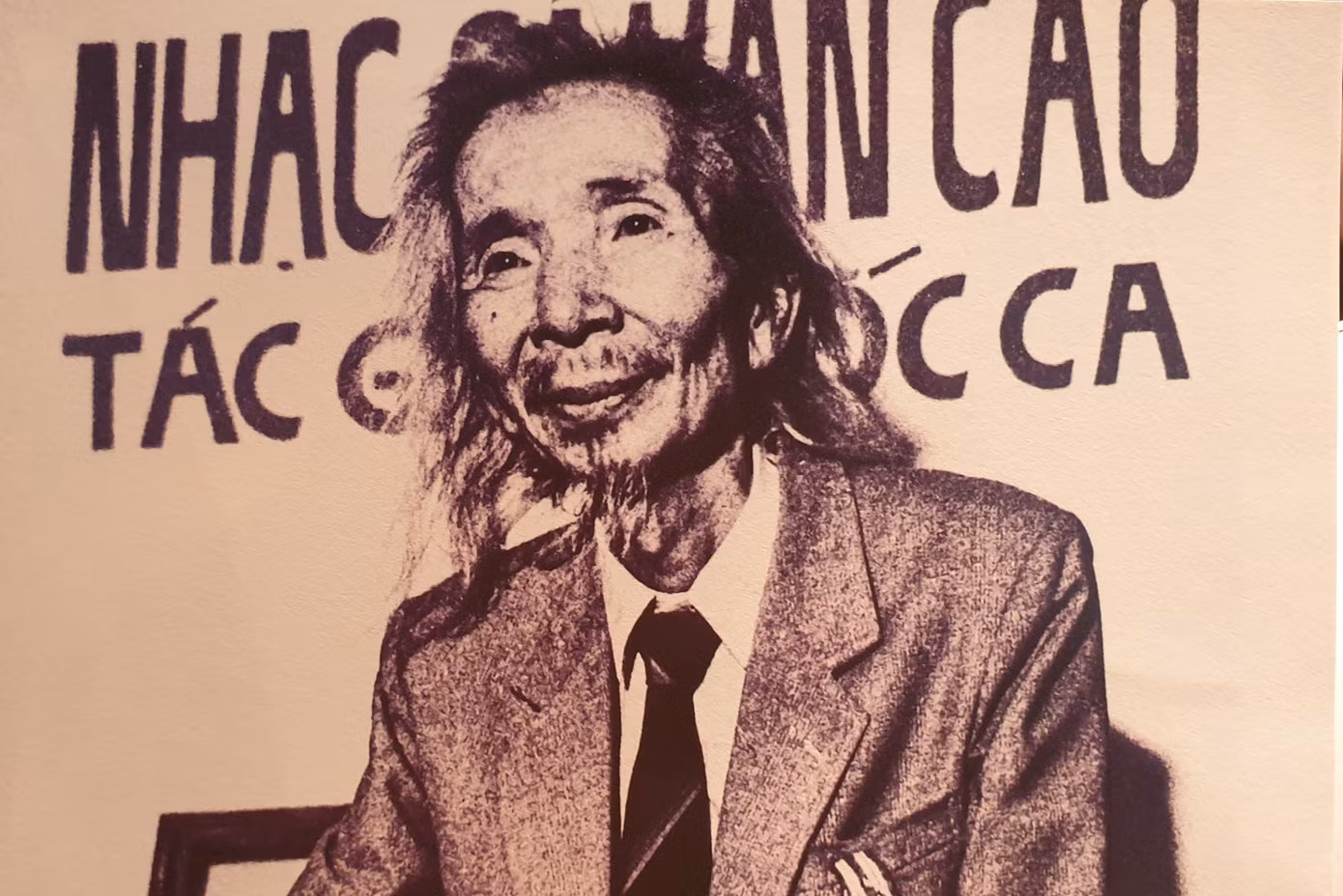 Nhạc sĩ, họa sĩ, nhà thơ Văn Cao. Ảnh: Nguyễn Đình Toán