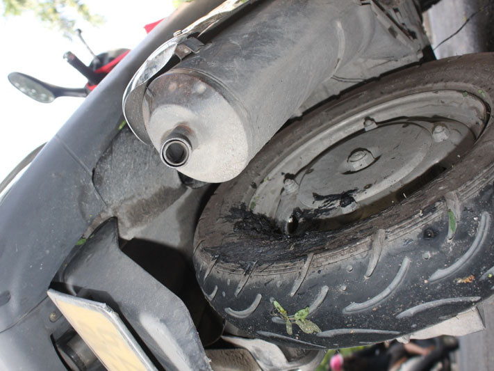 Rất may, ngọn lửa được dập tắt kịp thời