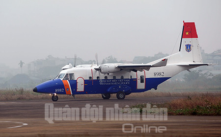 Máy bay tiến về vị trí an toàn