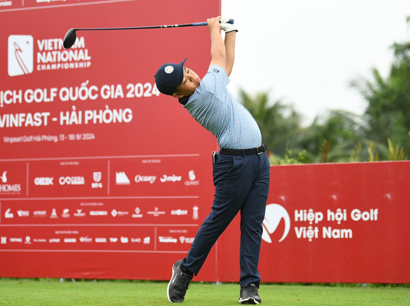 Đoàn Uy, Gia Hân vươn lên dẫn đầu sau hai ngày thi đấu Giải Vô địch Golf Quốc gia ảnh 38