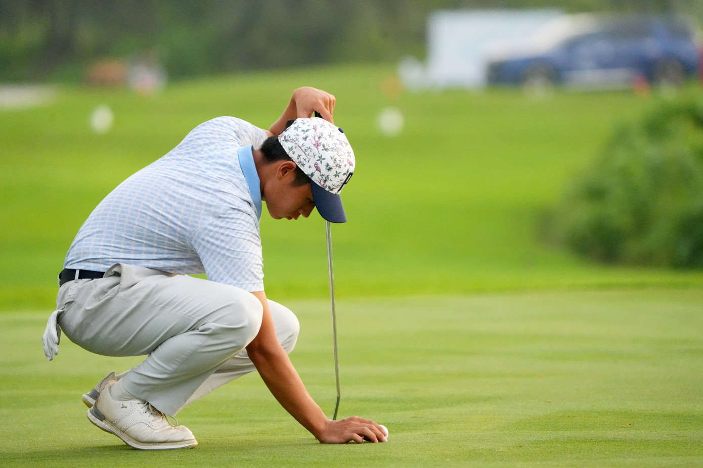 Đoàn Uy, Gia Hân vươn lên dẫn đầu sau hai ngày thi đấu Giải Vô địch Golf Quốc gia ảnh 94