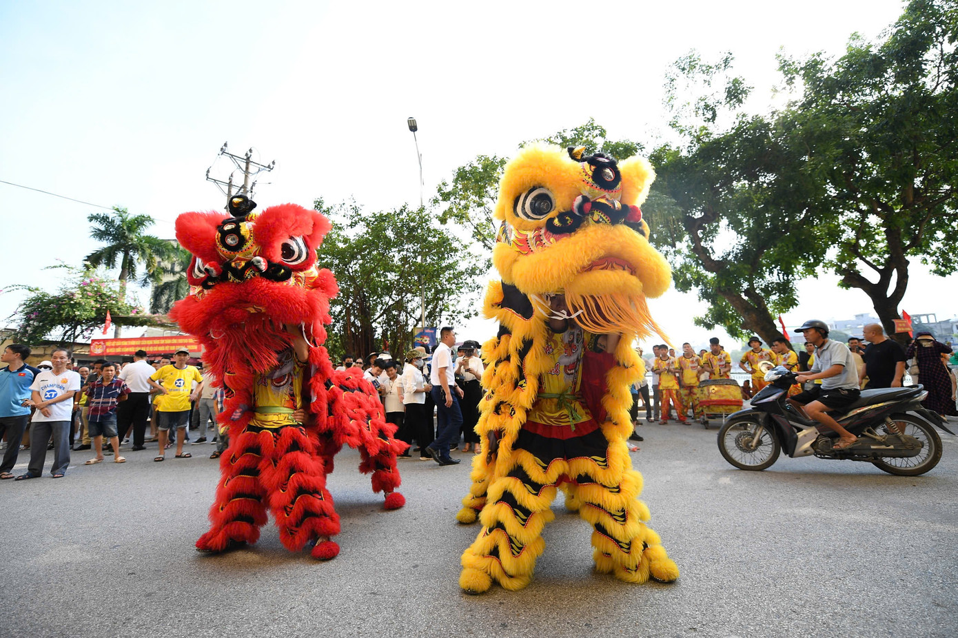 'Chảo lửa' Thiên Trường trước giờ khai cuộc Siêu Cúp bóng đá Quốc gia 2023/2024 ảnh 4