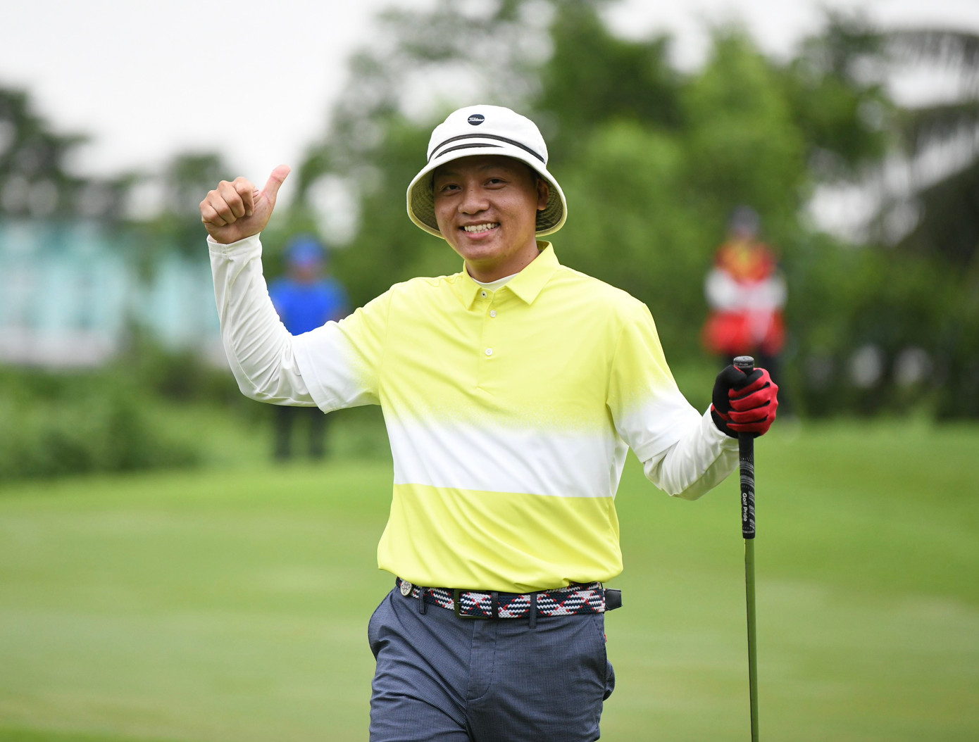 Đoàn Uy, Gia Hân vươn lên dẫn đầu sau hai ngày thi đấu Giải Vô địch Golf Quốc gia ảnh 21