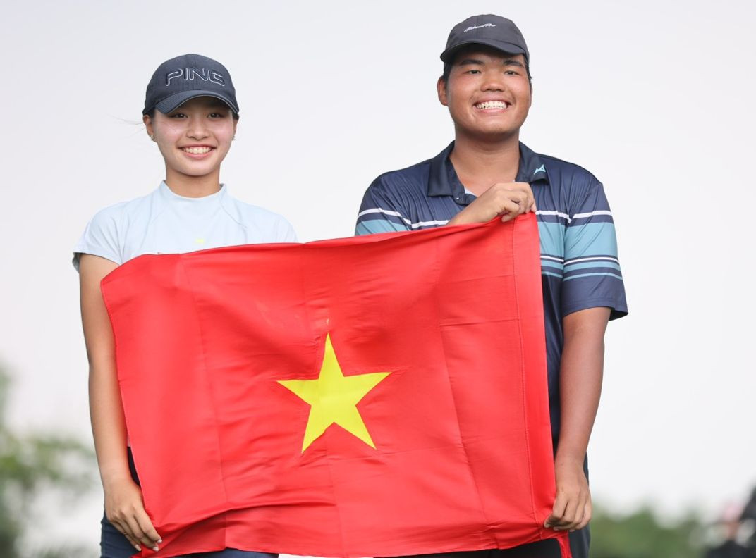 Giải Vô địch Golf Quốc gia 2024, Cúp VinFast - Hải Phòng vinh danh Đức Sơn, Chúc An ảnh 1