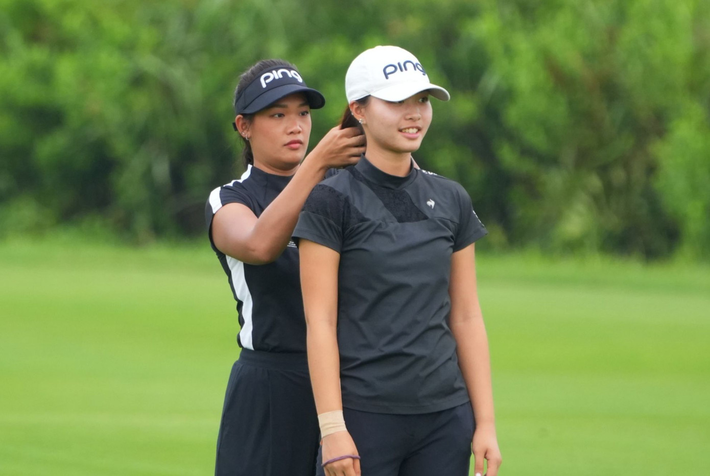 Đoàn Uy, Gia Hân vươn lên dẫn đầu sau hai ngày thi đấu Giải Vô địch Golf Quốc gia ảnh 43