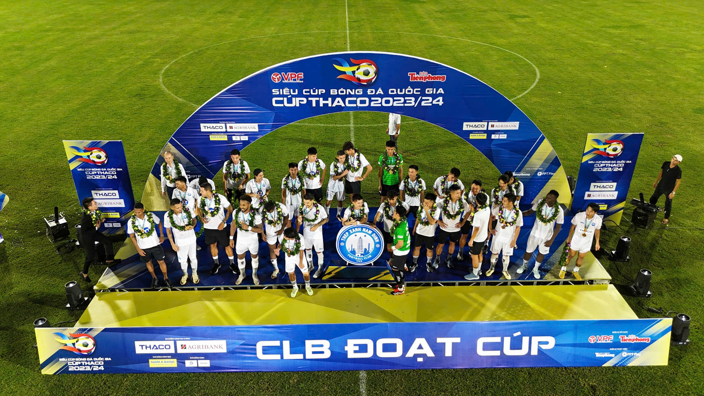 Thép Xanh Nam Định giành Siêu cúp bóng đá Quốc gia - Cúp THACO 2023/2024 ảnh 80