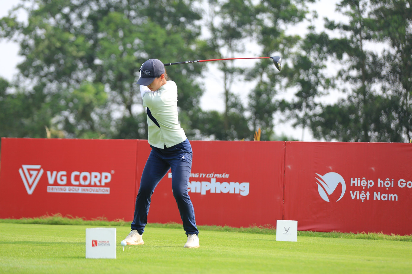 Golfer Nguyễn chúc An.