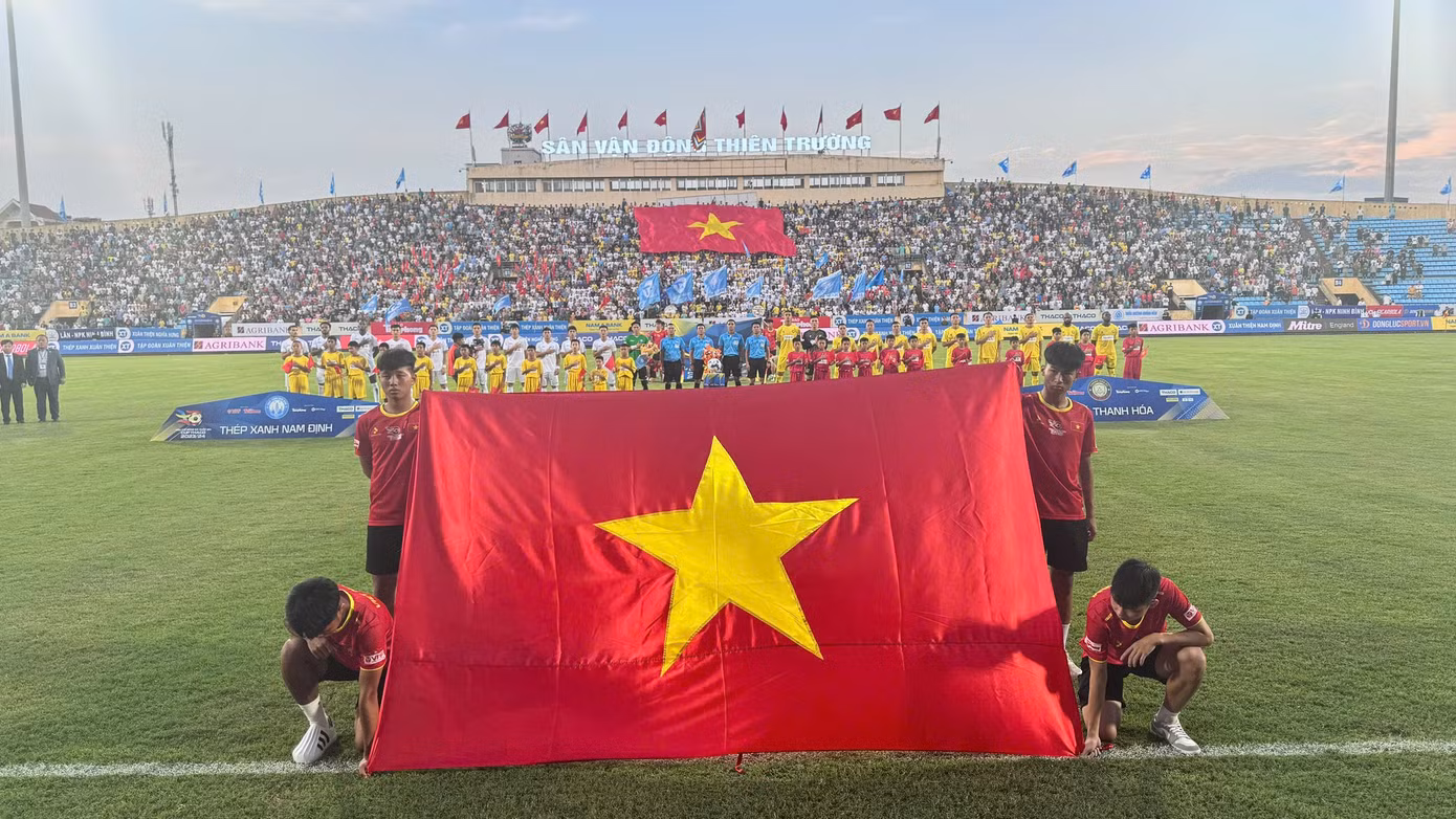 Thép Xanh Nam Định giành Siêu cúp bóng đá Quốc gia - Cúp THACO 2023/2024 ảnh 8 Thép Xanh Nam Định giành Siêu cúp bóng đá Quốc gia - Cúp THACO 2023/2024 ảnh 8
