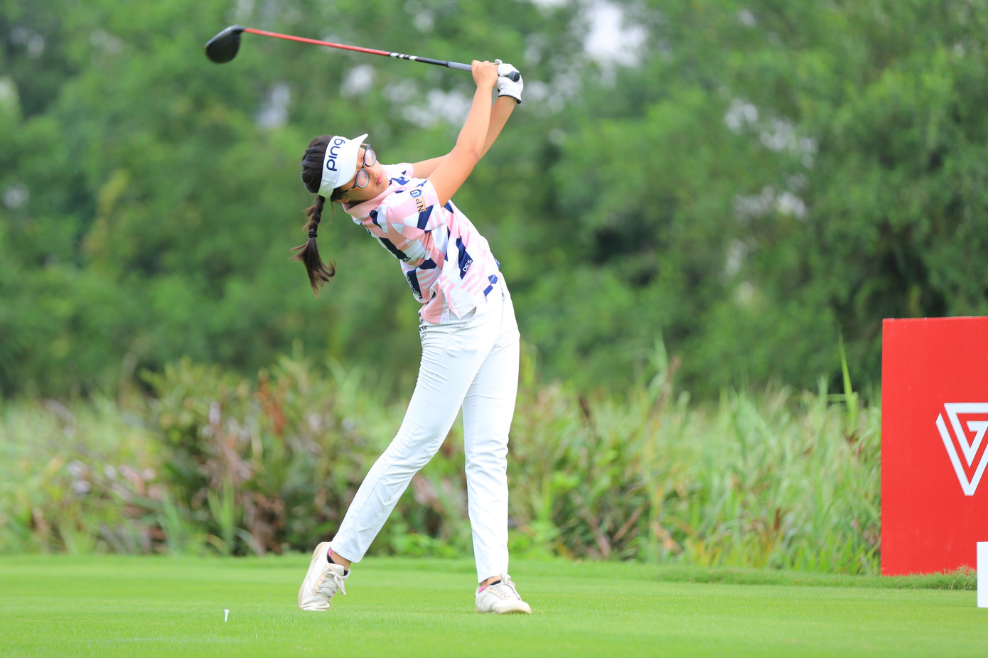 Golfer Nguyễn Vũ Hoàng Anh.