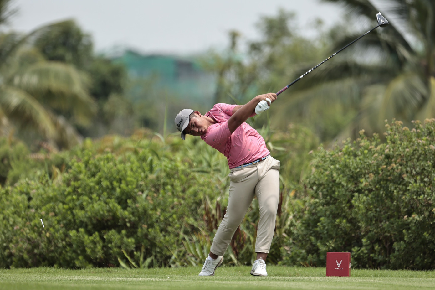 Golfer Nguyễn Tuấn Anh.