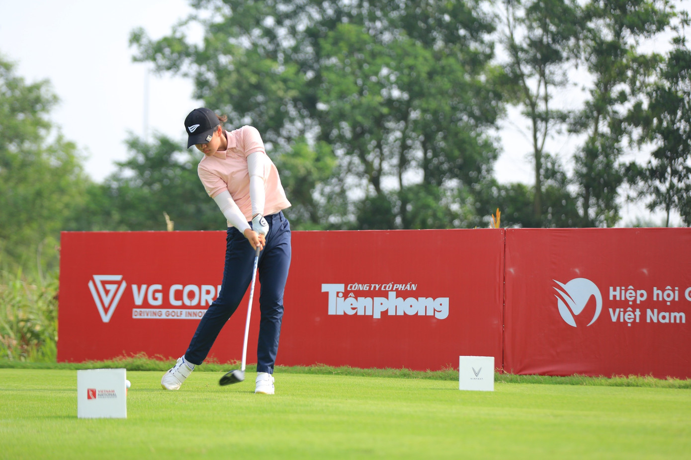 Golfer Nguyễn Viết Gia Hân.