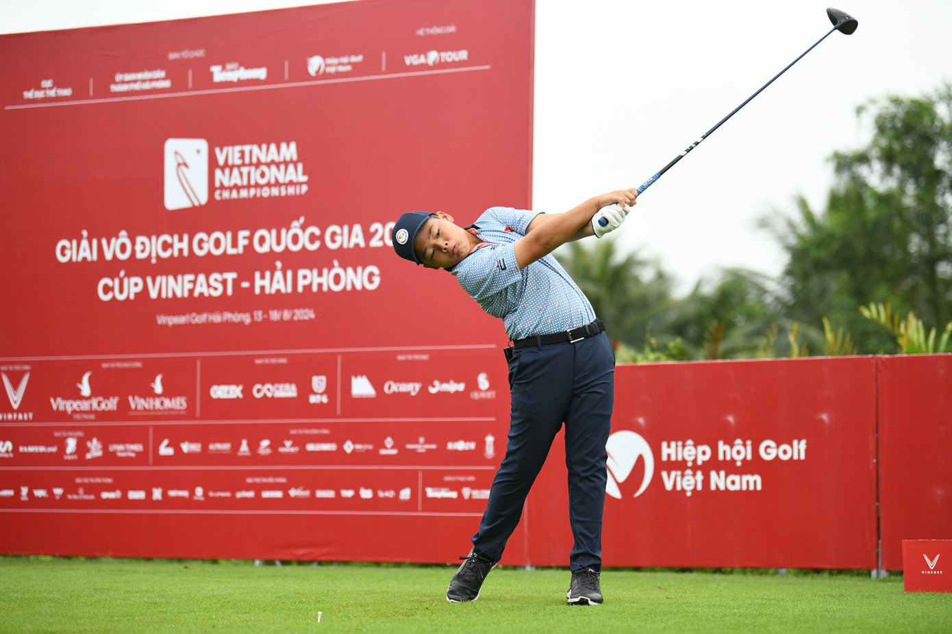 Đoàn Uy, Gia Hân vươn lên dẫn đầu sau hai ngày thi đấu Giải Vô địch Golf Quốc gia ảnh 37