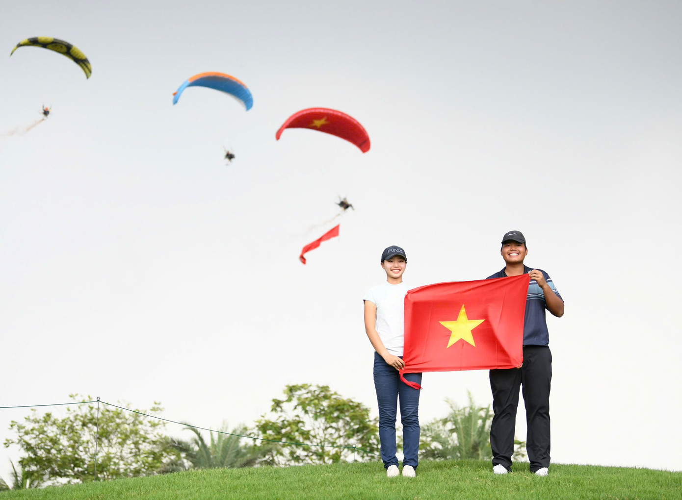 Giải Vô địch Golf Quốc gia 2024, Cúp VinFast - Hải Phòng vinh danh Đức Sơn, Chúc An ảnh 2