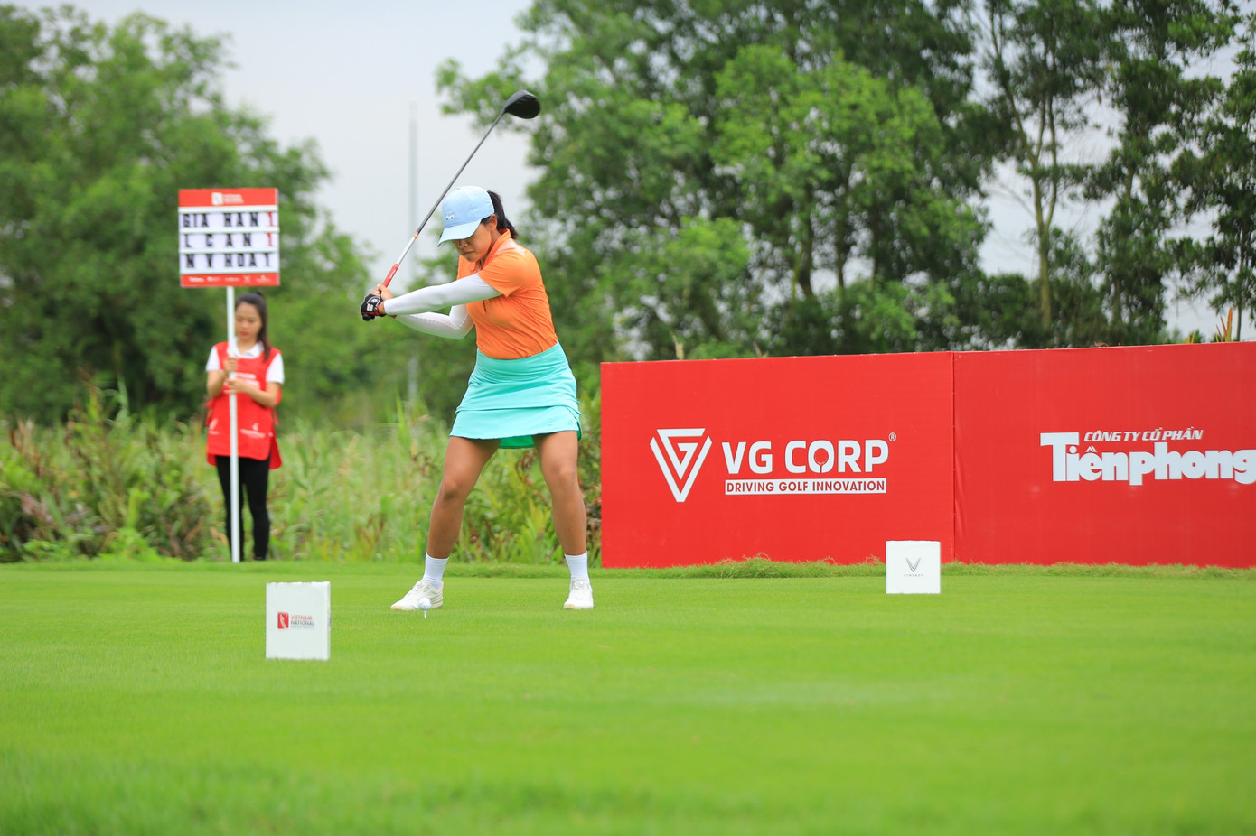 Golfer Ngô Vĩnh Hòa.