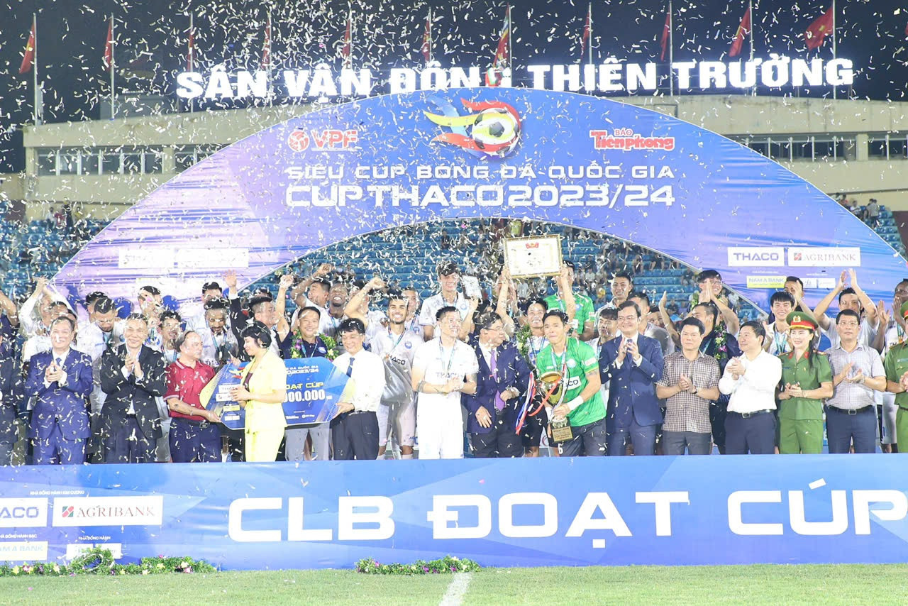 Thép Xanh Nam Định giành Siêu cúp bóng đá Quốc gia - Cúp THACO 2023/2024 ảnh 88