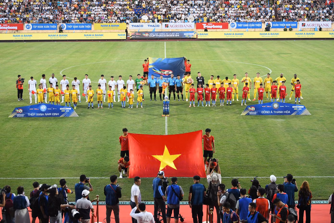 Thép Xanh Nam Định giành Siêu cúp bóng đá Quốc gia - Cúp THACO 2023/2024 ảnh 9 Thép Xanh Nam Định giành Siêu cúp bóng đá Quốc gia - Cúp THACO 2023/2024 ảnh 9