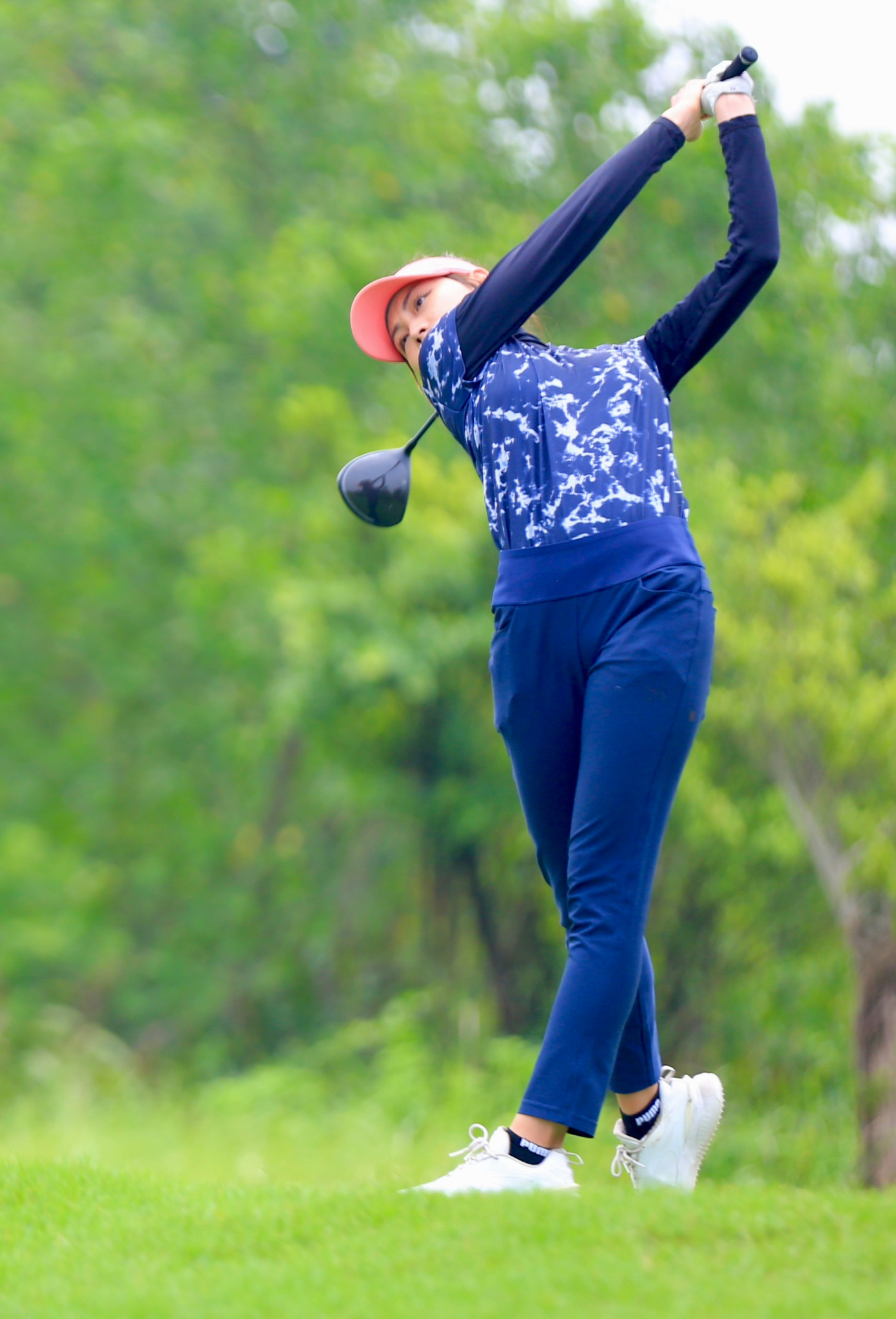 Đoàn Uy, Gia Hân vươn lên dẫn đầu sau hai ngày thi đấu Giải Vô địch Golf Quốc gia ảnh 67